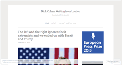 Desktop Screenshot of nickcohen.net
