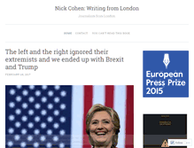 Tablet Screenshot of nickcohen.net
